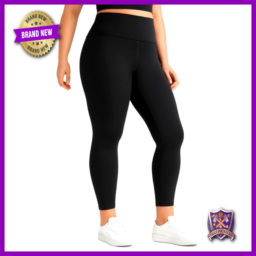 Plus Size High Waisted Leggings 25" Buttery Soft Workout Casual Pants